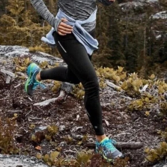 Athleta Powder Peak Black Leggings Small - Picture 15 of 15